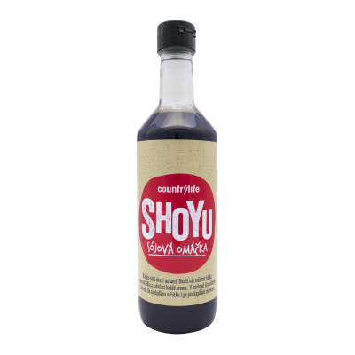 Shoyu sójová omáčka 500 ml COUNTRY LIFE