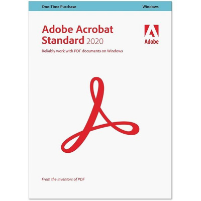 Adobe Acrobat Standard 2020, Win, CZ (elektronická licence)