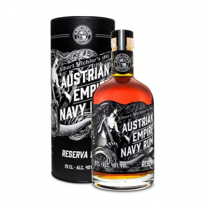 Austrian Empire Navy Rum Reserva 1863 0,7l 40% (tuba)