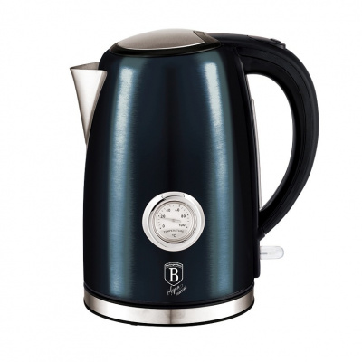 BerlingerHaus Rychlovarná konvice s termostatem Aquamarine Metallic Line, 1,7 l BH-9071