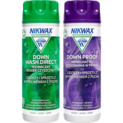 Nikwax DOWN WASH & DOWN PROOF 2x300ml