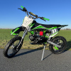 LeramotorsDětská benzínová motorka Pitbike Leramotors SHARK E-START 125ccm 4T 17/14 - zelená