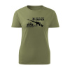 Dámské tričko SVD DRAGUNOV CZECH ARMY SNIPER - olivová