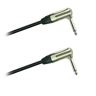 Instrument-kabel, úhl.-Jack 6,3mm / mono / Neutrik NP2RX - 0,5 m