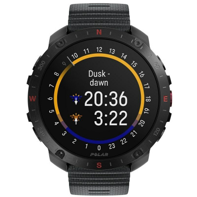 Chytré hodinky Polar Grit X2 Pro vel. S-L - černý