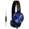 SONY MDR-ZX310AP, sluchátka, modro-černá