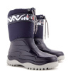 Zimní boty / sněhule Demar Frost A modré mrazuvzdorné 1260 velikost: 34/35
