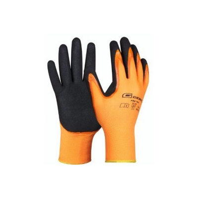 GEBOL ProTex v.10 pracovné rukavice oranžové