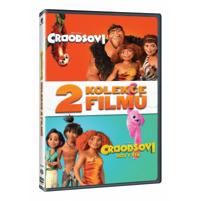 Croodsovi kolekce 1.+2. (The Croods/The Croods: A New Age 2-movie collection) DVD