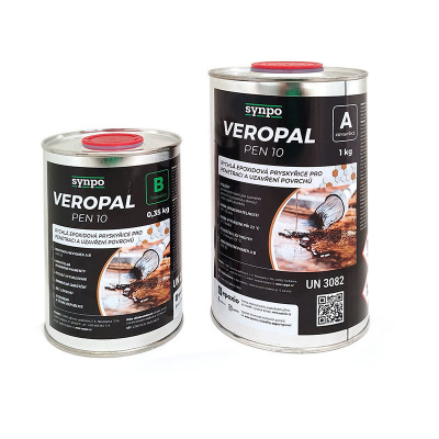 VEROPAL PEN Epoxidová penetrace na dřevo 1,35 kg (Epoxidová penetrace na dřevo pro uzavření pórů dřeva a eliminaci bublinek při odlévání stolu z epoxidové pryskyřice. 1,35 kg)
