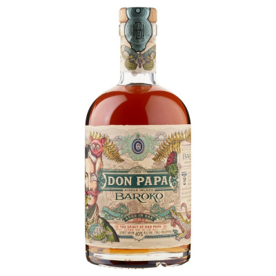 Don Papa Baroko 40% 0,7 l (holá láhev)