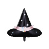 PartyDeco Halloween party Balónek fóliový Čarodějnický klobouk 60 x 48 cm