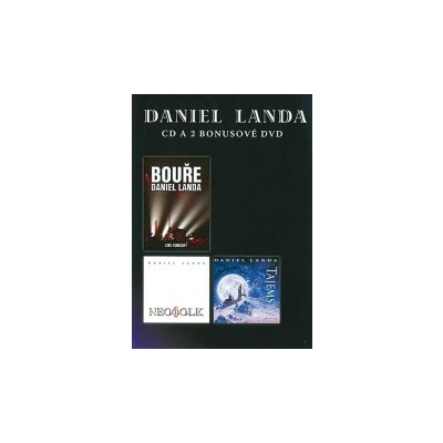 LANDA DANIEL - Bouře+Tajemství+Neofolk : 2dvd+cd