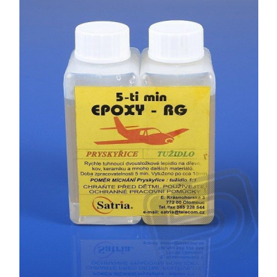 Satria EPOXY RG 5min epoxidové lepidlo 2x100g