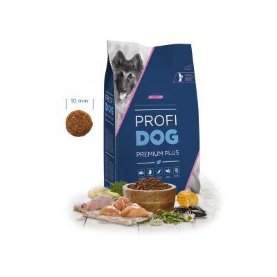 PROFIDOG Premium Plus All Breeds Puppy 12 kg 5 + 1 ks ZDARMA