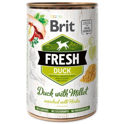 Brit Dog Fresh Duck with Millet 400 g