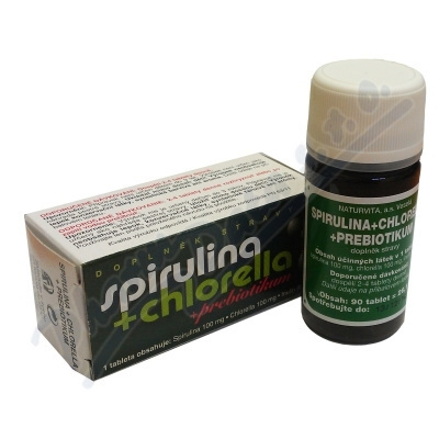 Naturvita spirulina chlorella proBiotikum 90 tablet