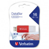 Verbatim USB flash disk, USB 2.0, 16GB, DataBar, červený, 49453, pro archivaci dat