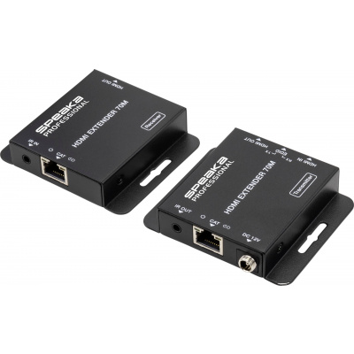 SpeaKa Professional SP-HDE-200 HDMI(TM) HDMI extender přes síťový kabel RJ45 70 m