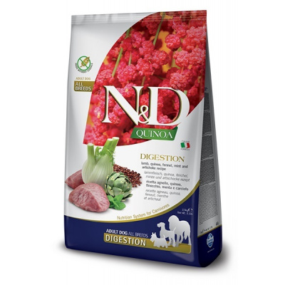 N&D Quinoa Dog Adult Digestion Lamb 7 kg