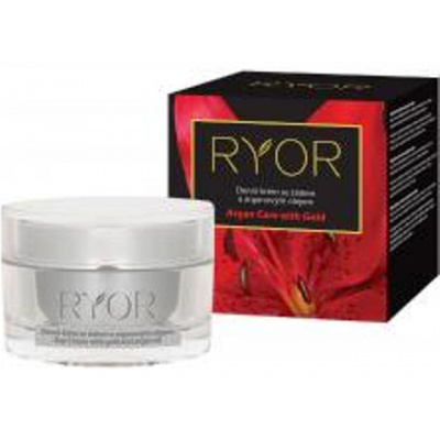 Ryor Argan Care with Gold se zlatem a arganovým olejem Denní krém 50 ml