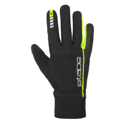 ETAPE PEAK WS+ pánské rukavice na běžky černá/žlutá fluo M