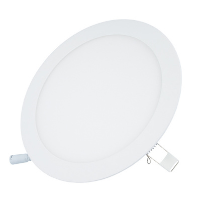 Forever 20x 18W LED panel Slim 17mm Teplá bílá 1450 lm Ø225mm Vestavné bodové světlo Vestavné světlo Ø210mm Otvor pro vrtání Stropní světlo Kulaté