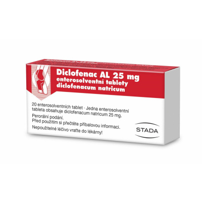 Diclofenac AL 25mg tbl.ent.20