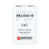 SKROSS DN56W-PD powerbank Reload 10 Wireless Qi PD, 10000mAh, USB A+C, bílý