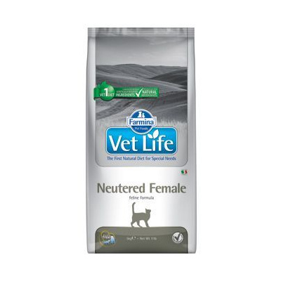 Vet Life Natural CAT Neutered Female - 10kg