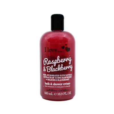 I Love Raspberry & Blackberry Bath & Shower Creme 500 ml