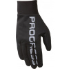 Běžecké rukavice PROGRESS Run Gloves černá Velikost: S