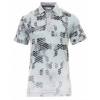 Pánské golfové triko Callaway All Over Abstract Camo Printed Polo Shirts - X Series Bílá XL