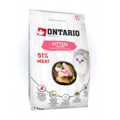 Ontario Kitten Chicken 0,4 kg