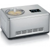 Výrobník zmrzliny Severin, EZ 7405, 2v1, aktivní chlazení kompresorem, LED dotykové ovládání, nádoba 2 L, digitální časovač, zobrazení teploty, kniha s recepty, 180 W