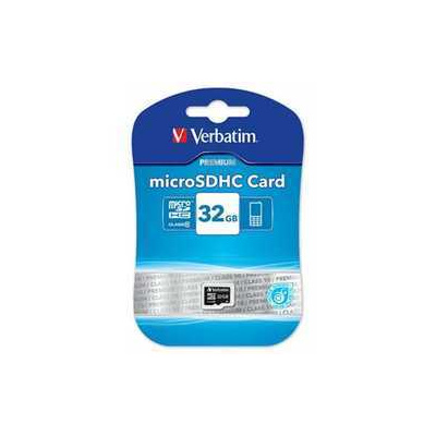 Verbatim Micro Secure Digital Card, 32GB, micro SDHC, 44013, UHS-I U1 (Class 10), bez ada