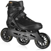 Spokey SHIFFTY PRO Kožené kolečkové brusle, černé, ABEC11 Carbon, vel. 38-45 39