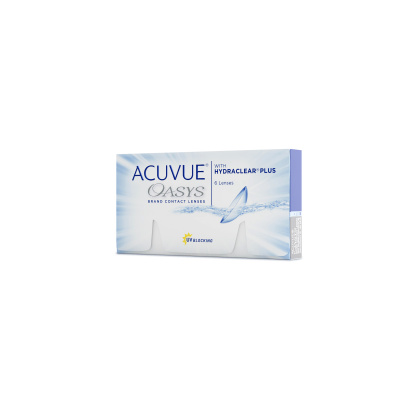 Johnson & Johnson Acuvue Oasys with Hydraclear Plus (6 čoček) Dioptrie - sph: +3,25, Průměr - DIA: 14,0, Zakřivení - B.C.: 8,4