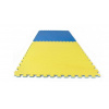 TATAMI - TAEKWONDO PUZZLE podložka oboustranná 100x100x3 cm žlutá/modrá