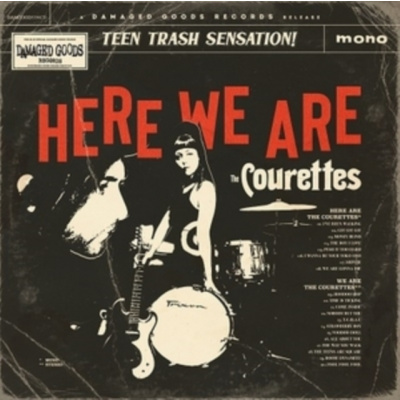 DAMAGED GOODS COURETTES - Here We Are The Courettes (CD)