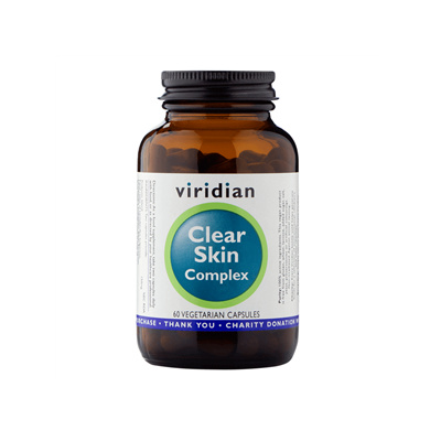 Viridian Clear Skin Complex 60 kapslí (Přírodní péče o pleť)