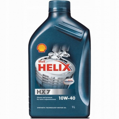 Polosyntetický olej Shell Helix 1 l 10W-40