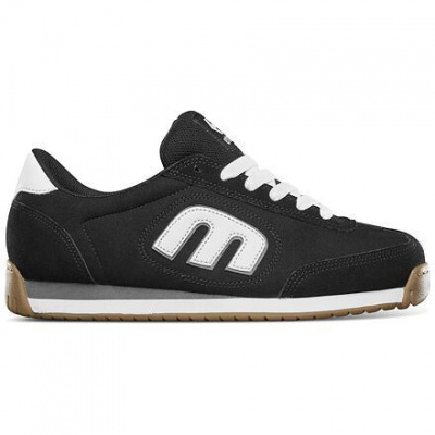 boty ETNIES Lo-Cut II LS BLACK/WHITE/GUM velikost bot 45