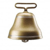 Pastevní zvonec ocelový v barvě bronzové 105mm