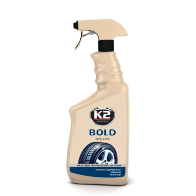 K2 BOLD 700ml - čistí a regeneruje pneumatiky