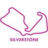 SAMOLEPKA Okruh Silverstone 2 (16 - růžová) NA AUTO, NÁLEPKA, FÓLIE, POLEP, TUNING, VÝROBA, TISK, ALZA