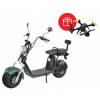 X-scooters XR05 EEC Li ULTIMATE (2 baterie) Zelená + Dárek Sky Drone TK107