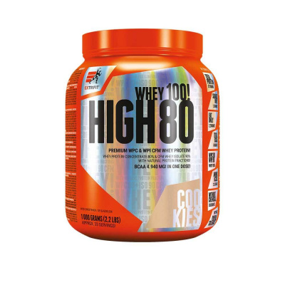 Extrifit High Whey 80 1000 g cookies