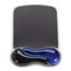 Kensington ergonomická gelová podložka pod myš Duo - modrá 62401