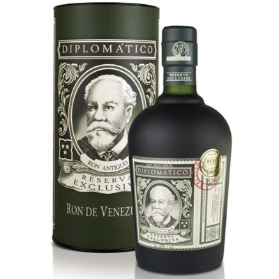 Diplomatico Reserva Exclusiva 12y 40% 0,7 l (tuba)